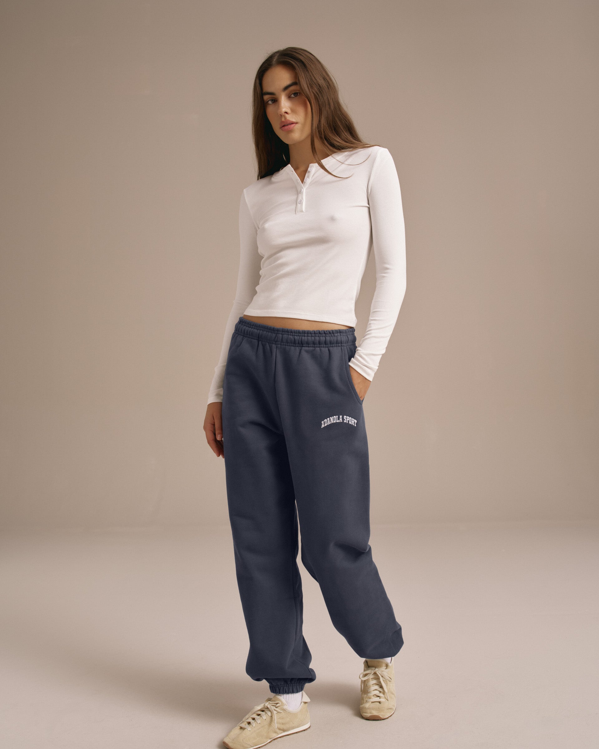 AS Sweatpants - Washed Midnight Blue