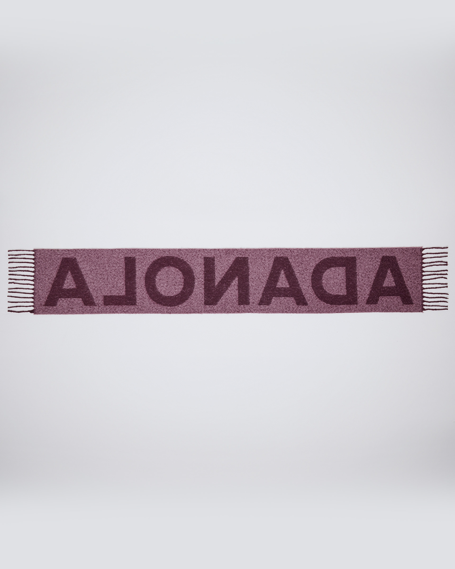 Knit Scarf - Dark Cherry